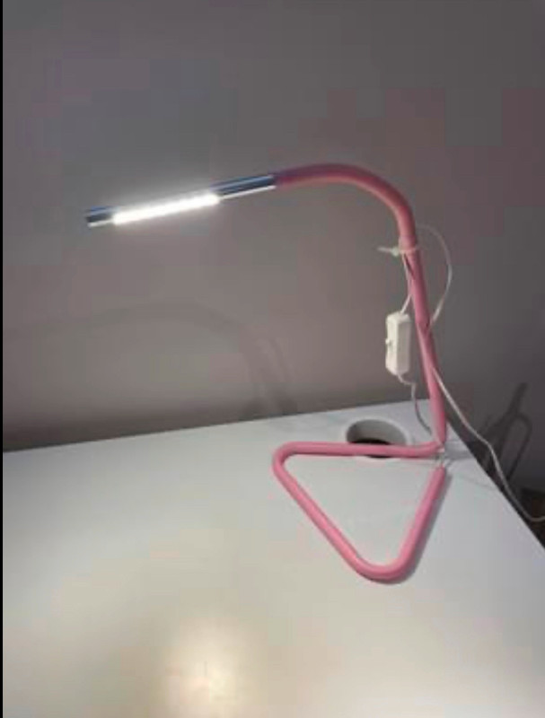 Ikea pink led lamp in Indoor Lighting & Fans in City of Toronto - Image 2