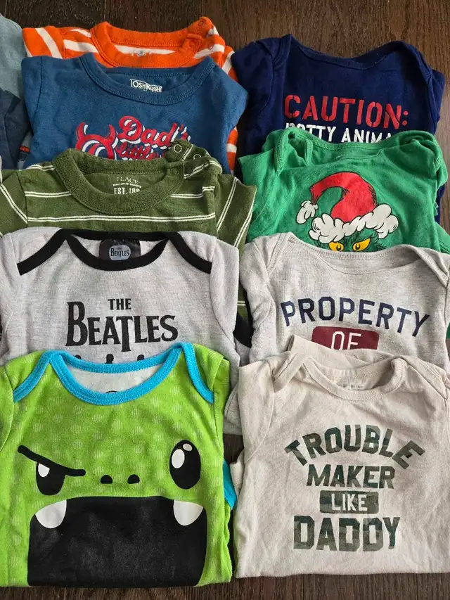 Baby Clothes - baby onesies 12-24 months (14 items)63234500252801121