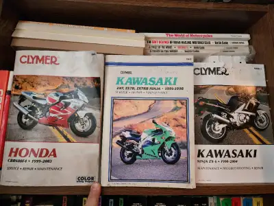 Motorcycle Sportbikes Repair Shop Manuals OEM & Clymer & Haynes, View more