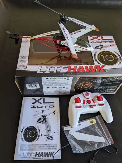 The Litehawk XL Helicopter, View more