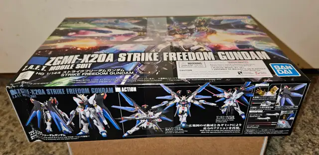 ZGMF-X20A Strike Freedom Gundam (NEW/SEALED) in Arts & Collectibles in Calgary - Image 4