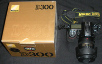 Nikon D300 only 500 clicks - Nikkor DX Lens & many accessories!