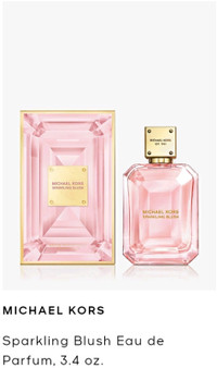New Sealed Michael Kors Sparkling Blush Eau De Parfum Perfume