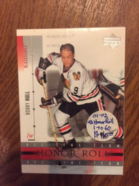 Mint 2001-02 Upper Deck Honor Roll Hockey card set (60)