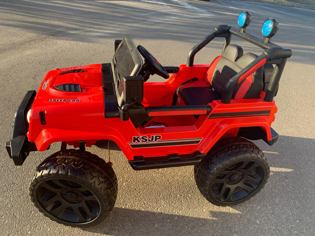 BATTERY-OPERATED KIDS RIDE ON JEEPS 2 SEATER 4X4 2 SEAT OFFROAD in Toys & Games in Mississauga / Peel Region - Image 4
