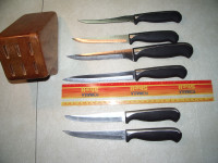 J.A. Henckles 6 Knives with Block