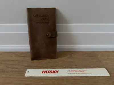 Leather Passport Wallet By Roots, View more