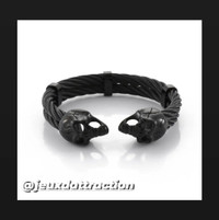 316L Stainless steel skull bracelet 