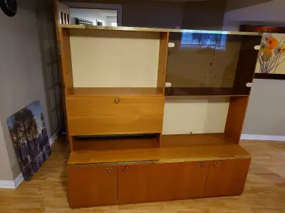 Mid-century Hutch Cabinet, View more