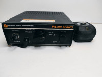 FEDERAL SIGNAL CORPORATION PA300 SERIES Electronic Siren
