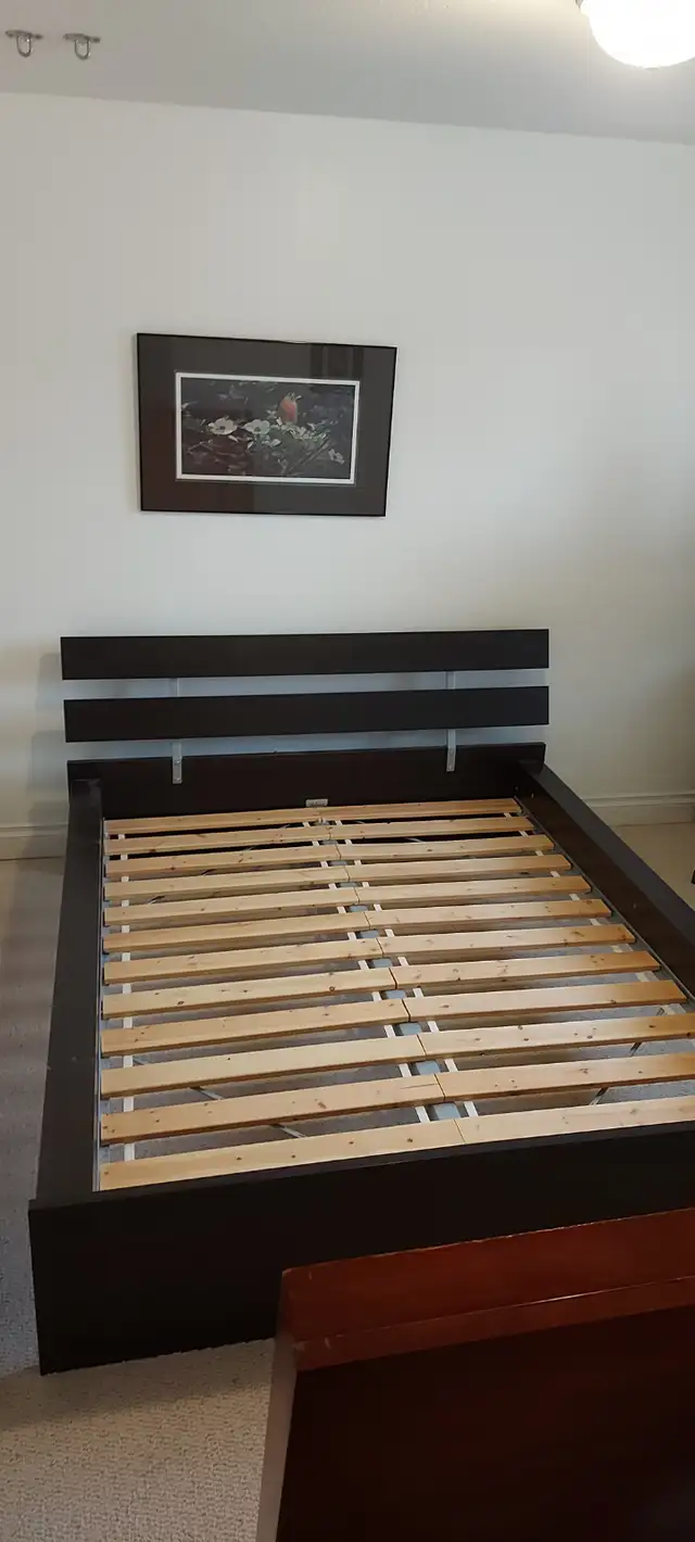 Double bed frame for sale.