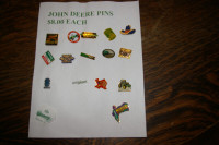 John Deere Tractor Collector Pins