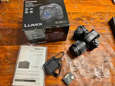 Panasonic Lumix G95 20.3MP w/ 12-60mm lens, View more
