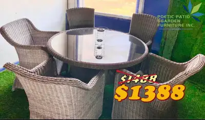 Five set round dinning table, View more