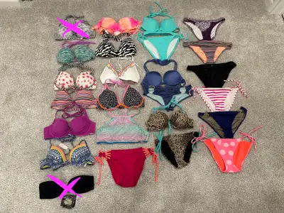 Victoria’s Secret Swim Suits 32A, 34A, 32B, 32C, 32DD, XS, SM, M