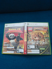 XBOX 360 LEGO Indiana Jones and Kung Fu Panda