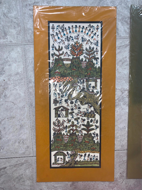 Oriental Prints - Sealed Tribal scene in Arts & Collectibles in Moncton - Image 2