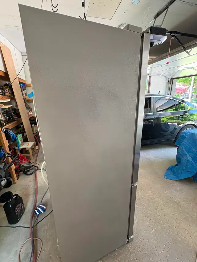 KItchen Aid 36” stainless steel counter depth fridge in Refrigerators in Markham / York Region - Image 4