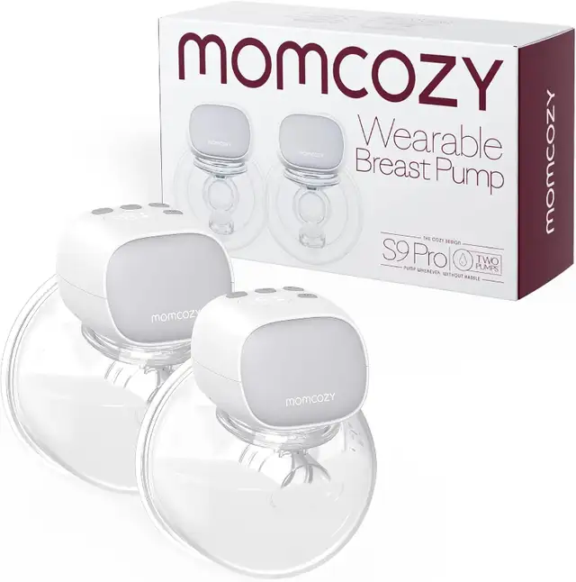 NEW Momcozy S9 2-pack Hands Free Breast Pumps 2 Modes 9 Levels63234937352963126