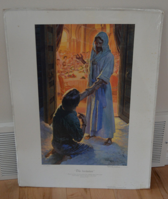 THE INVITATION LITHOGRAPH - limited edition in Home Décor & Accents in Edmonton