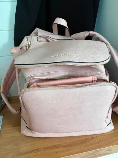 Poppy and Peonies Lullaby Diaper Bag (blush), View more