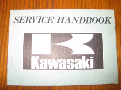 1974 Kawasaki Motorcycle Service Handbook - $30.00 obo In Good to Very Good condition.