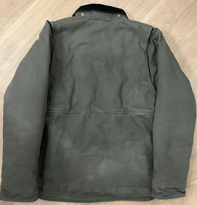 Carhartt Olive Full Swing Canvas Work Jacket - Medium in Men's in Calgary - Image 4