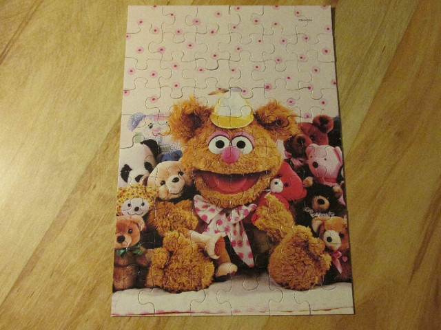 Jim Henson MUPPET BABIES Fozzy Fozzie Bear Jigsaw Puzzle Vintage in Toys & Games in Hamilton