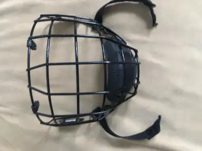 Black Hockey Helmet Cage, View more
