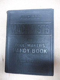 Audels machinists and tool makers