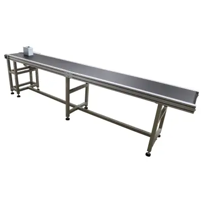 118x15.7inch Industrial PVC Flat Belt Conveyor Machine 230496, View more