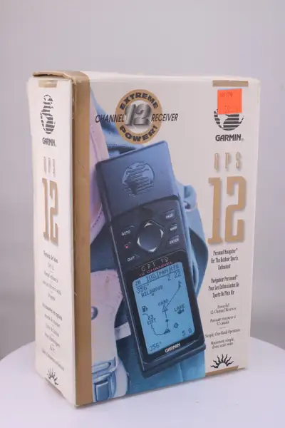 Garmin GPS 12 – 12‑Channel Handheld Navigator (#10079), View more
