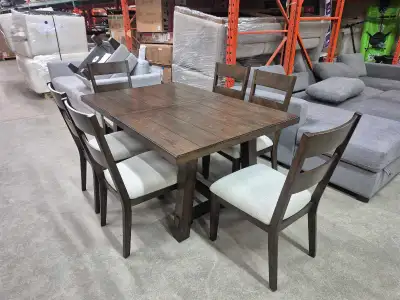 Brinkley 7 PC Dining Set, View more