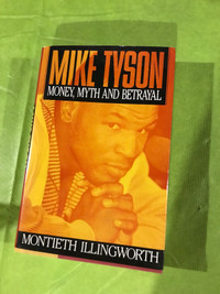 Mike Tyson 1991 hardcover book 