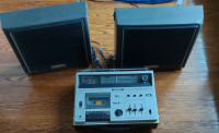 RARE SONY CF 610 VINTAGE (1972) STEREO CASSETTE PORTABLE SYSTEM