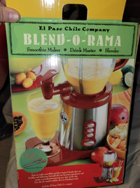 Original Blend O Rama El paso chile company blender drink maker