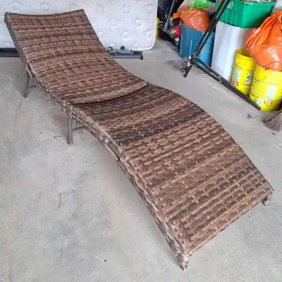 Premium Wicker Folding Lawn Chair, View more