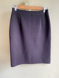 Max Mara brown wool skirt 
