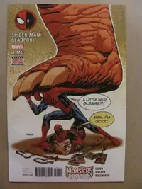 Spider-Man/ Deadpool #1.MU Marvel 2017 Monsters Unleashed VF/NM.