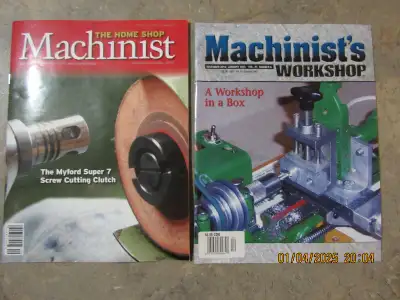 IF THE AD IS UP, IT'S STILL FOR SALE MACHINING MAGAZINES - ALL IN EXCELLENT CONDITION. NO INDIVIDUAL...