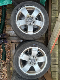 Audi/VW rims with winter tires 
