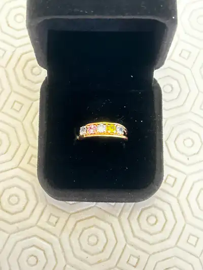 14 caret gold ring vintage over 50 years old, View more