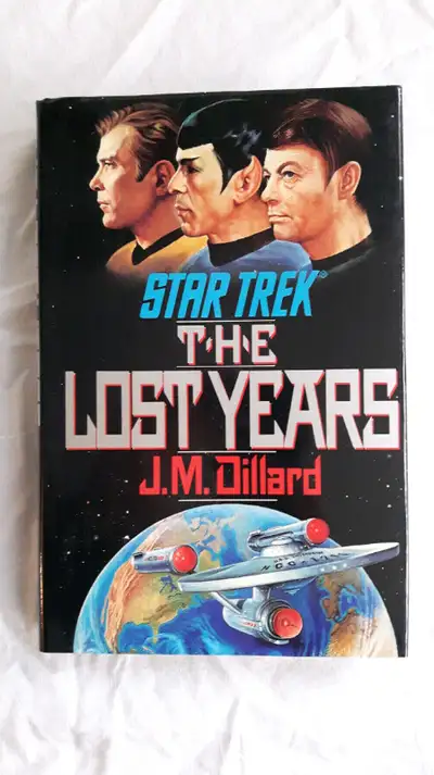 This is a first hardcover printing of the novel by J.M. Dillard. The book is in excellent condition,...