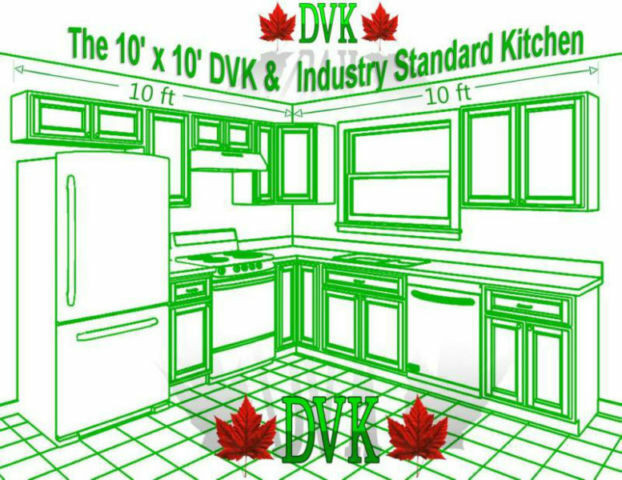 DVK Kitchen cabinet Shaker grey maple wood in Other in Burnaby/New Westminster - Image 4