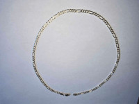 19" Silver Mailed Chain