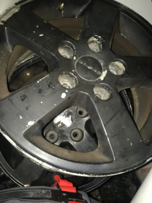 DODGE CARAVAN ALUMINUM RIMS / WHEELS 5X5 ....5X127mm in Tires & Rims in St. Catharines
