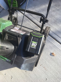 REDUCED - CORDLESS SNOWBLOWER & LEAF BLOWERS