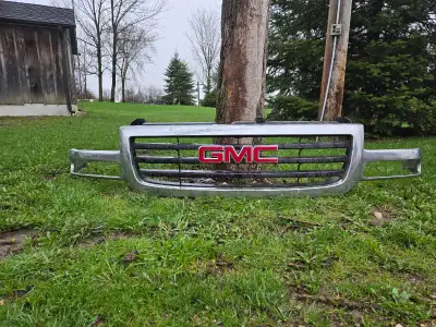 Grill for Gmc Sierra truck was on a 2003 or 2004 also have headlights and taillights please call or...