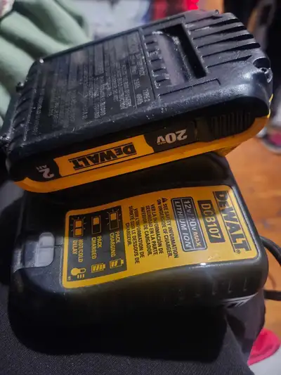 DeWalt 20V Battery and Charger, View more