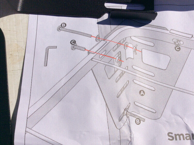 Headboard Brackets Fits Queen & King Frame NEW in Beds & Mattresses in Markham / York Region - Image 2